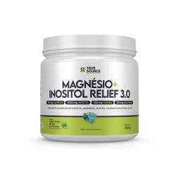 Magnsio Inositol Relief 3.0 Sabor Capim Limo, Hortel e Erva Doce (350g) - True Source