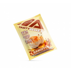Tasty Whey Sabor Banoffe (Sach 34g) - Adaptogen Science