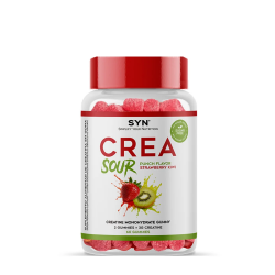 Crea Sour Sabor Morango com Kiwi (60 Gomas) - SYN