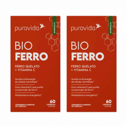 Kit 2unid Bio Ferro (60 Caps) - Pura Vida