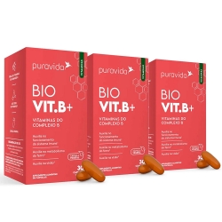 Kit 3uni Bio Vit B+ (30 C�ps.) - Pura Vida