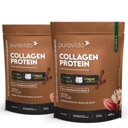 Kit 2un  Collagen Protein Sabor L�ngua de Gato (450g) - Pura Vida
