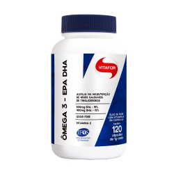 Ômega For - Ômega 3 (120 Cápsulas) -Vitafor Ômega For - Ômega 3 (120 Cápsulas) -Vitafor
