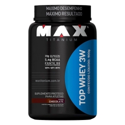 Top Whey 3W (900g) - Max Titanium Top Whey 3W (900g) - Max Titanium