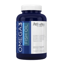 Cleanlab Omega 3 - Fish Oil 1000mg (120 Cpsulas) (leo de Peixe) - Atlhetica Clinical