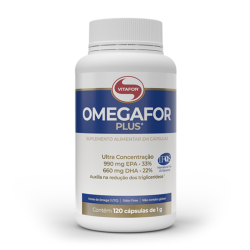 Omega For Plus (120 Cpsulas) - Vitafor