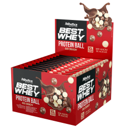 Best Whey Protein Ball Crunchy (Cx c/ 12 unidades de 50g cada) - Atlhetica Nutrition