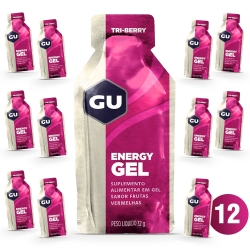 Energy Gel Com Cafena (12 unid de 32g) - GU Validade 04/2024