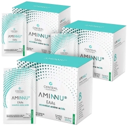 Kit 3unid Aminnu (30 Sachs de 10g) - Central Nutrition