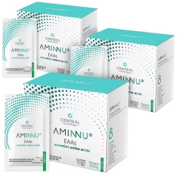 Kit 3unid Aminnu (30 Sach�s de 10g) - Central Nutrition
