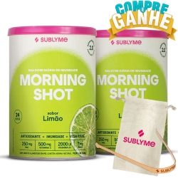 Kit 2uni Morning Shot (144g) - Sublyme Ganhe 1 Raspador de Lngua