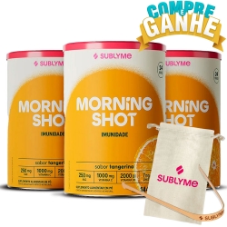 Kit 3uni Morning Shot (144g) - Sublyme Ganhe 1 Raspador de Lngua