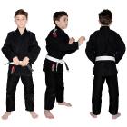 Kimono Koral Light Infantil - Preto Kimono Koral Light Infantil - Preto