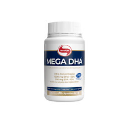 Mega DHA - leo de Peixe (60 Cpsulas) - Vitafor