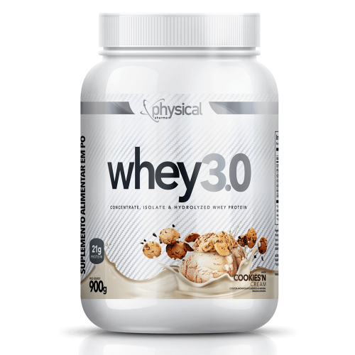 Whey 3.0 Sabor Cookies (900g) - Physical Pharma