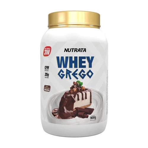 Whey Grego Sabor Cheeseacake de Chocolate (900g) - Nutrata
