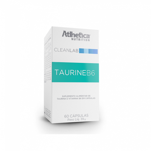 Taurine B6 - Cleanlab (60 Cápsulas) - Atlhetica Nutrition