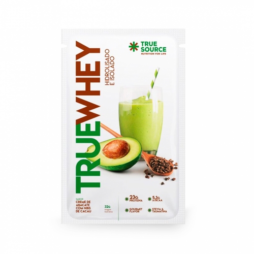 True Whey sabor Abacate com Nibs de Cacau (1 sache de 32g) - True Source