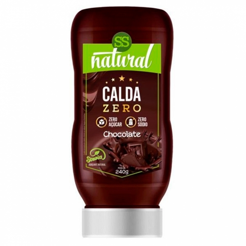 Calda Doce com Stevia Sabor Chocolate (240g) - SS Natural