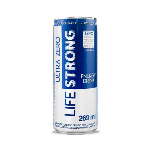 Energético Ultra Zero sabor Tradicional (269Ml)  Life Strong