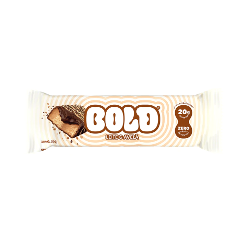 Bold Bar Sabor Leite e Avelã (1 Unidade de 60g) - Bold Snacks