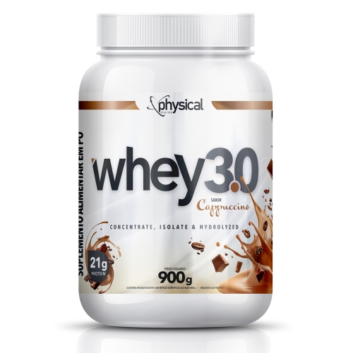 Whey 3.0 Sabor Cappuccino (900g) - Physical Pharma