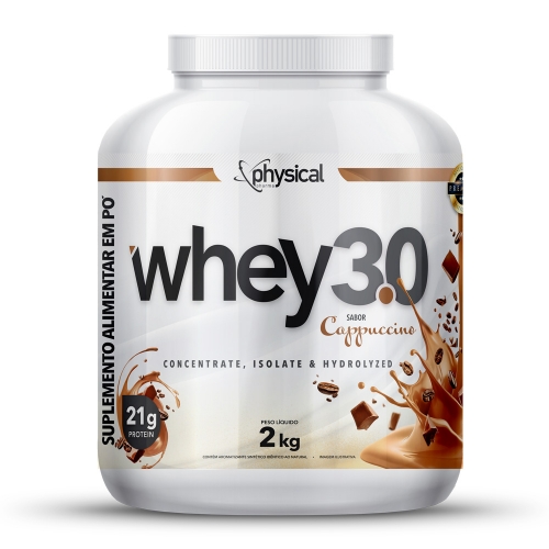 Whey 3.0 Sabor Cappuccino (2Kg) - Physical Pharma