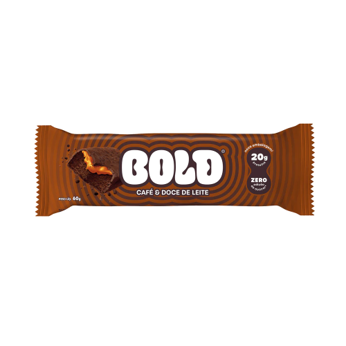 Bold Bar Sabor Café & Doce de Leite (1 Unidade de 60g) - Bold Snacks