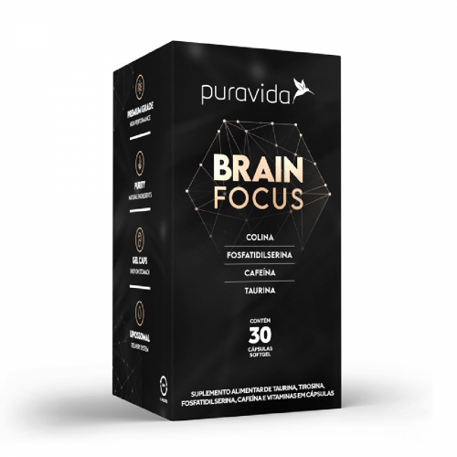 Brain Focus (30 Cpsulas) - Pura Vida