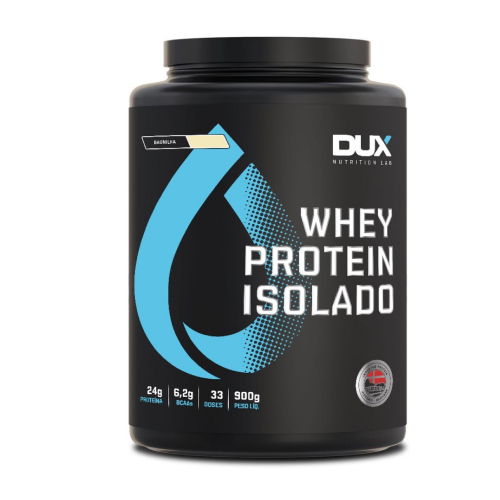 Whey Protein Isolado Sabor Baunilha (900g) - Dux Nutrition
