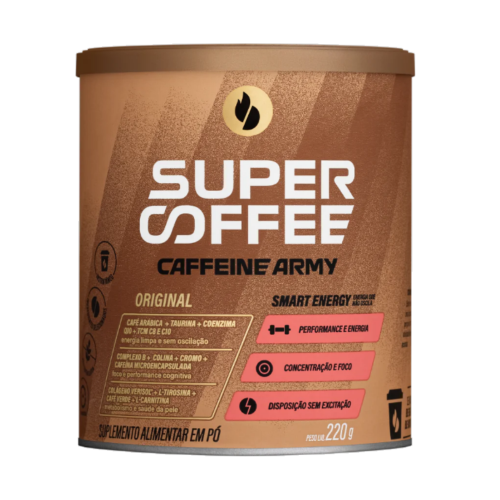 SuperCoffee Sabor Original (220g) - Caffeine Army