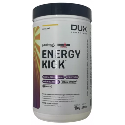 Energy Kick + Caffeine Sabor Abacaxi (1Kg) - Dux Nutrition