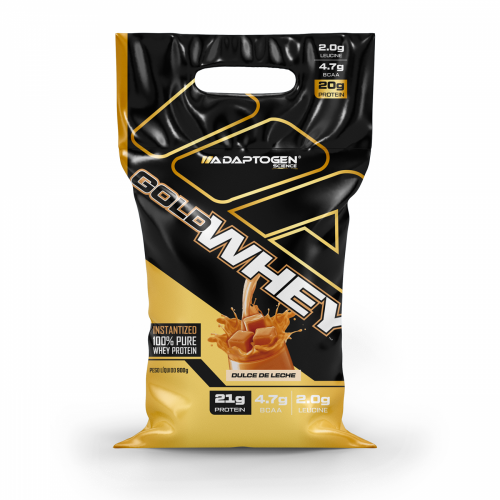 Gold Whey Sabor Doce de Leite (900g) - Adaptogen Science