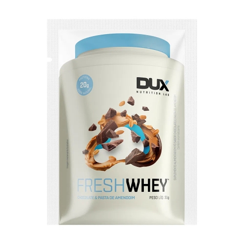 Fresh Whey Sabor Chocolate e Pasta de Amendoim (Sachê de 31g) - DUX
