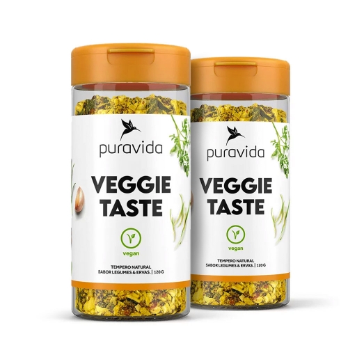Kit 2 un Tempero Veggie Taste (120g) - Pura vida
