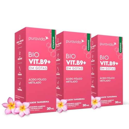 Kit 3un B9+ (20ml) - Pura Vida
