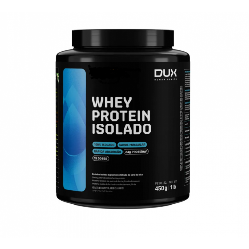 Whey Protein Isolado Sabor chocolate (450g) - Dux Nutrition