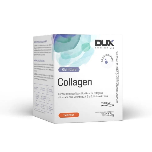 Collagen Skin Care Sabor Tangerina (Caixa com 10 Sachs) - Dux Nutrition