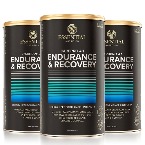 Kit 3unid Carb Pro 4:1 Sabor Neutro (700g) - Essential