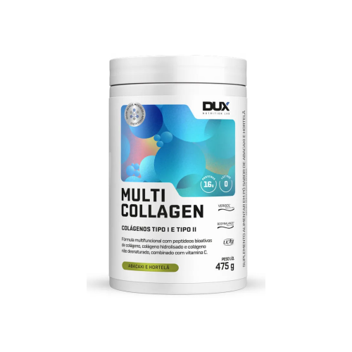 Multi Collagen Sabor Abacaxi e Hortelã (475g) - Dux Nutrition