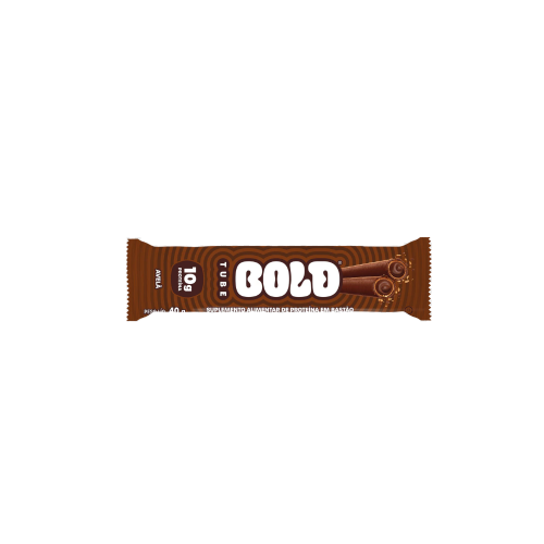Bold Tube Sabor Avelã (unidade de 40g) - Bold Snacks