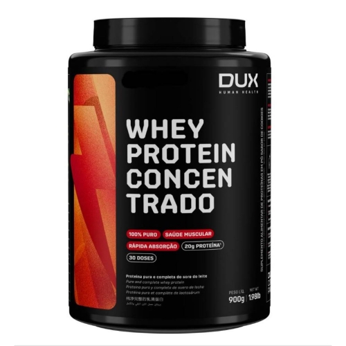 Whey Protein Concentrado Sabor Caramelo Salgado (900g) - Dux Nutrition