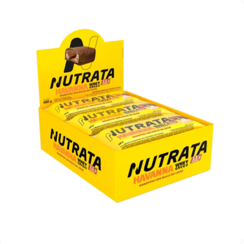 Whey Grego Bar Sabor Banoffee  Com Doce de Leite (Cx com 12un de 40g) 