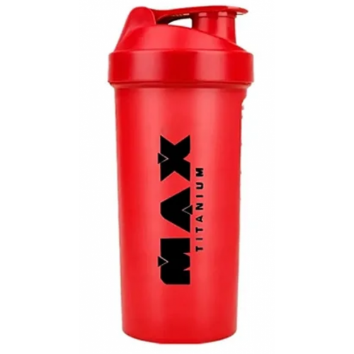 Coqueteleira Max Cor Vermelho (700ml) - Max Titanium