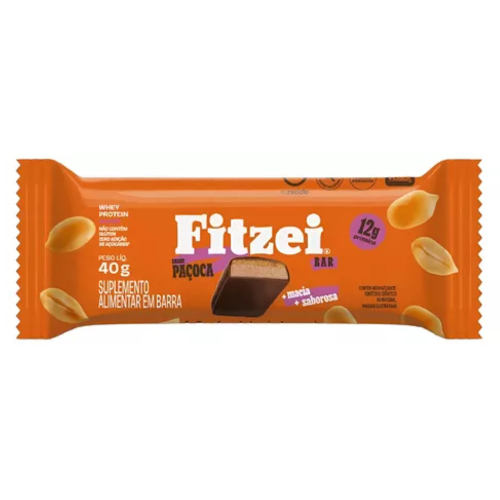 Fitzei Bar Sabor Paçoca (1 unid 40g) - Vitafor