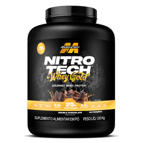 Nitro Tech Whey Gold Sabor Chocolate (1,93kg) - Muscletech