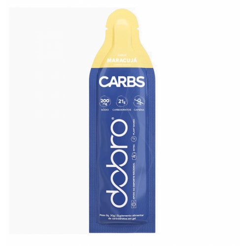 Carbs Gel Sem Cafeína Sabor Maracujá (30g) - Dobro