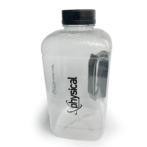 Galão Quadrado (1,5L) Transparente - Physical Pharma
