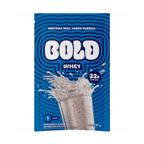 Bold Whey 3w Sabor Cookies (30g) - Bold Snacks