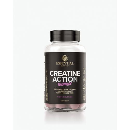 Creatine Action Sabor Jabuticaba (60 Gomas) - Essential Nutrition